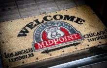 Route 66 玄関マット（就労継続支援B型事業所 NOBERUTE WORKS）