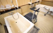 介護浴槽・専用の入浴キャリー（小規模多機能ホームのべる手）